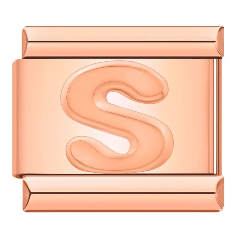 Bokstäver Rosé Guld