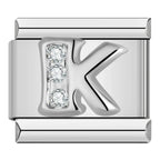 Bokstäver Silver Diamant