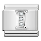 Bokstäver Silver Diamant