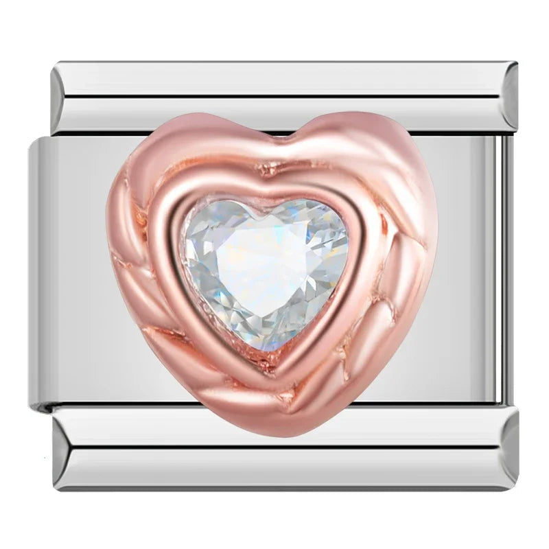 Stone heart - Silver