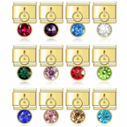 Month Stone Guld - hängande