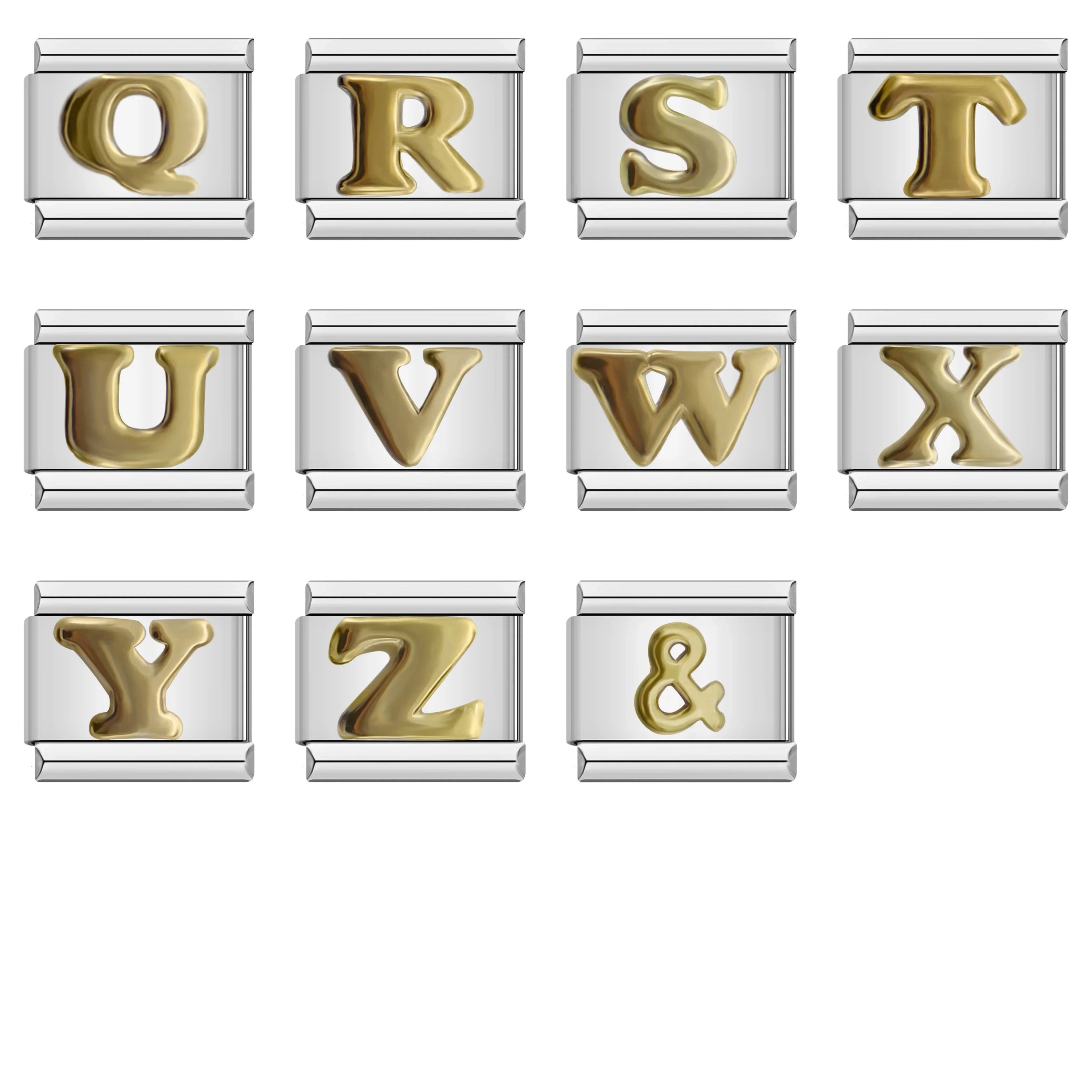 Bokstäver på silver