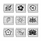 Laser Flower - Silver