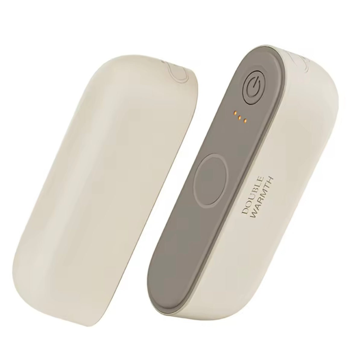 2 i 1 laddningsbar handvärmare, portabel och magnetisk