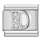 Bokstäver Silver Diamant