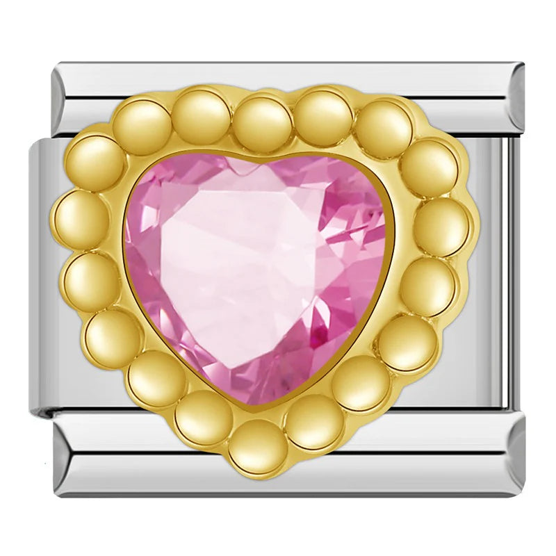 Glow Hearts - silver