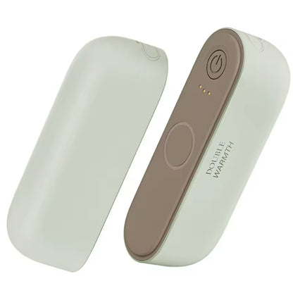 2 i 1 laddningsbar handvärmare, portabel och magnetisk