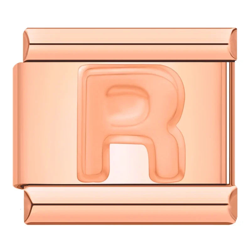 Bokstäver Rosé Guld