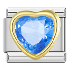 Stone heart - Silver