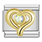 Glow Hearts - silver