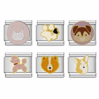 Dog and Cat - Silver