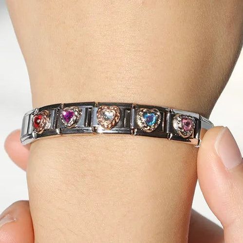 Stone heart - Silver