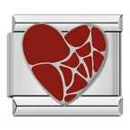 Red Heart - Silver