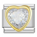 Stone heart - Silver