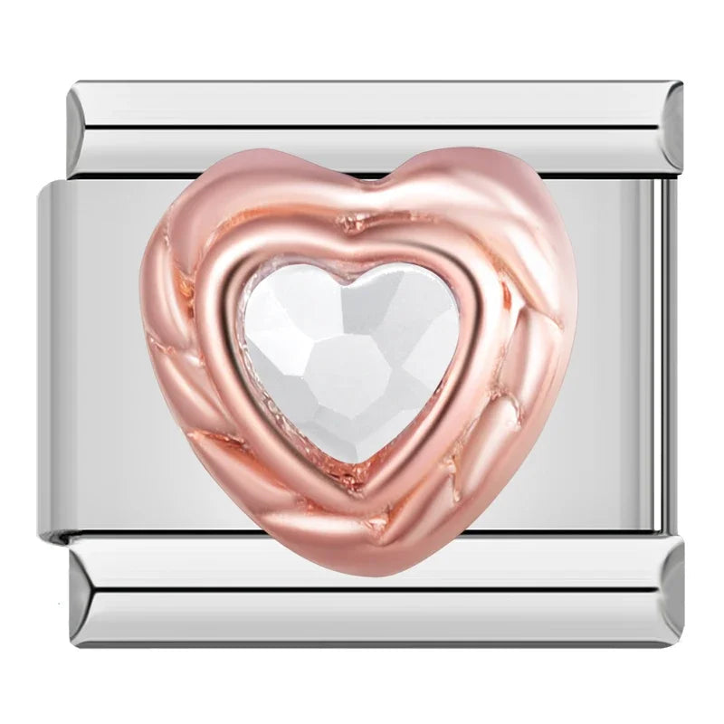 Stone heart - Silver