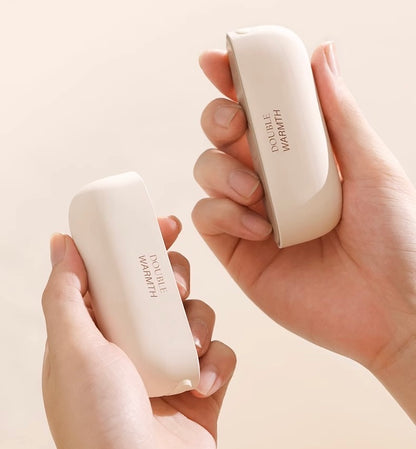 2 i 1 laddningsbar handvärmare, portabel och magnetisk