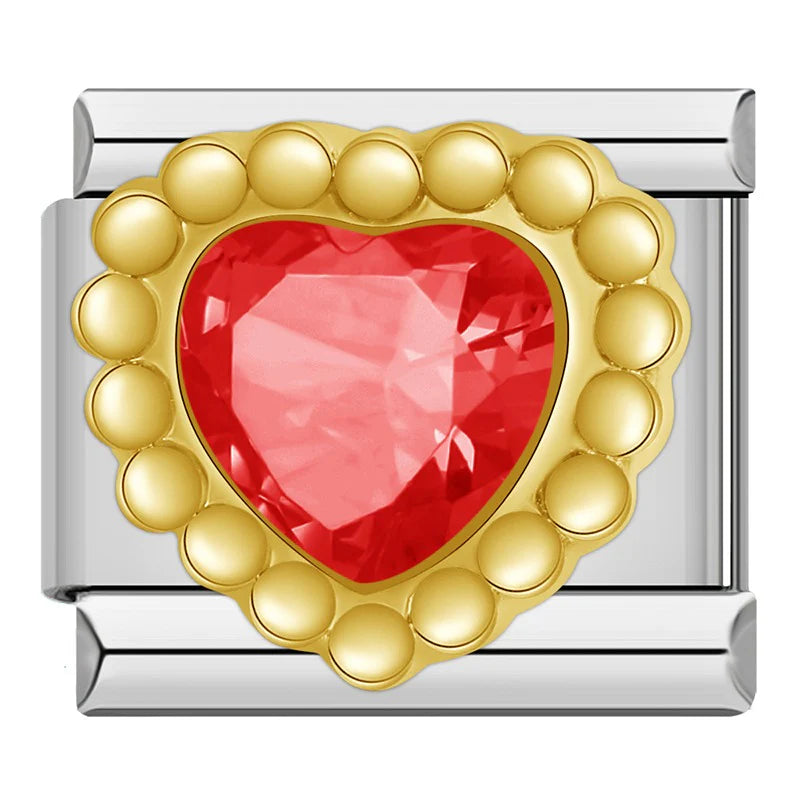 Glow Hearts - silver