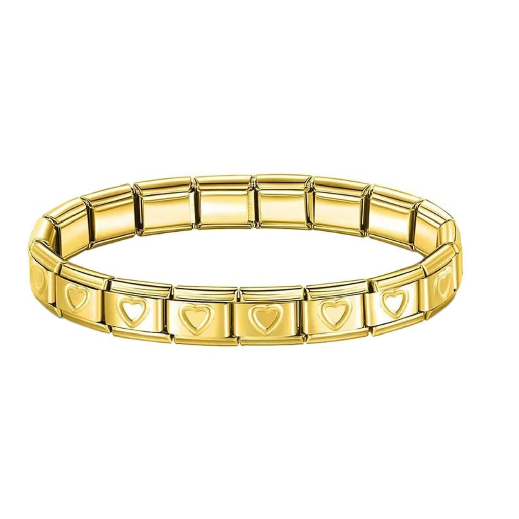 Heart Charm- Armband