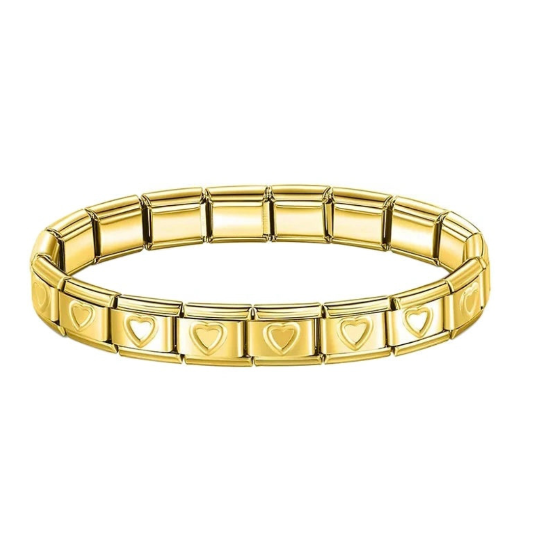 Heart Charm- Armband