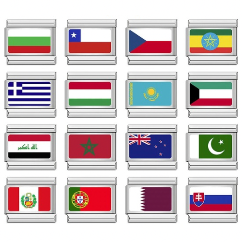 Flags - Silver