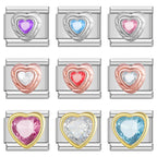 Stone heart - Silver