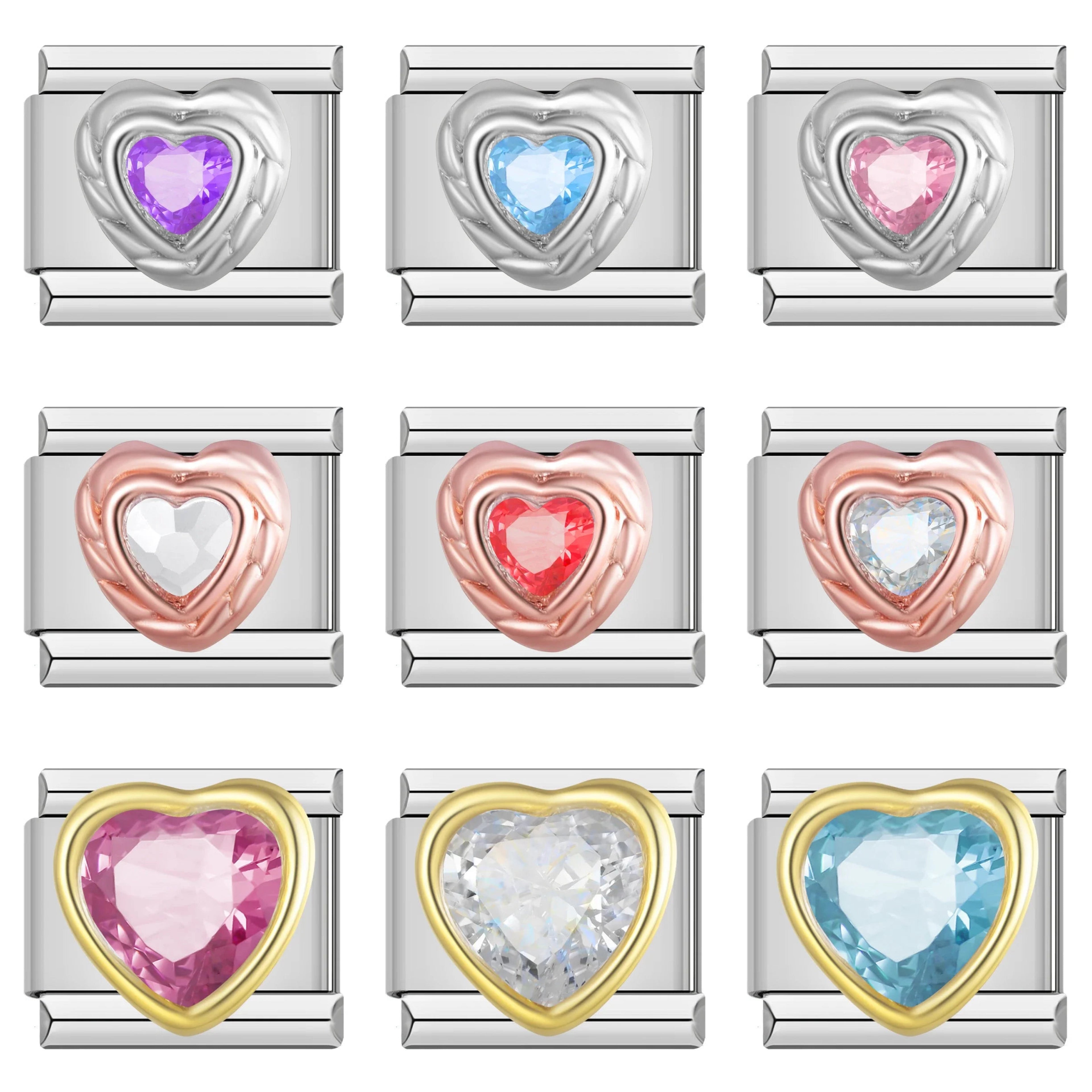 Stone heart - Silver