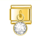 Month Stone Guld - Hängande