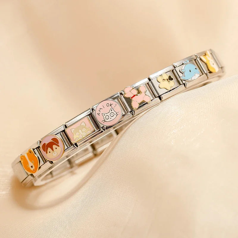 Dog and Cat - Silver