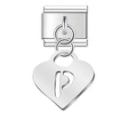 Bokstäver Silver-Hängande