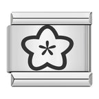 Laser Flower - Silver