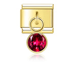 Month Stone Guld - hängande