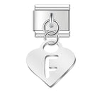 Bokstäver Silver-Hängande