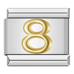 Number - Guld på Silver