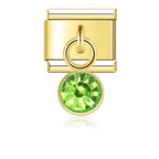 Month Stone Guld - hängande