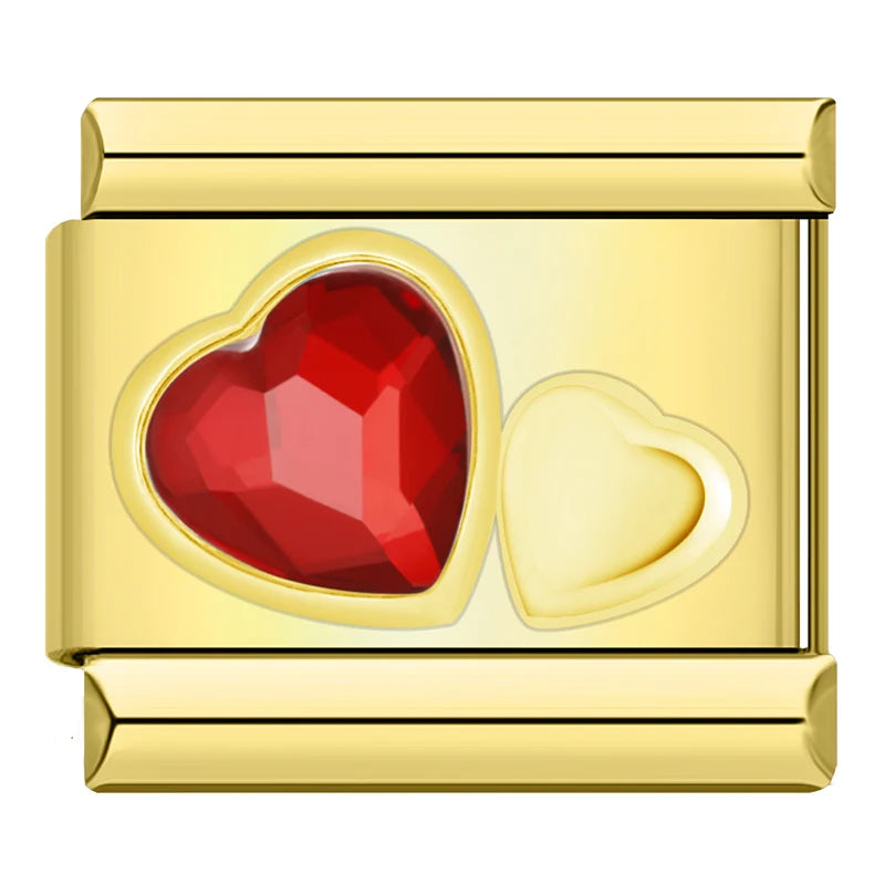 Color Heart - Guld