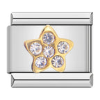 Crown Stones - Guld Silver