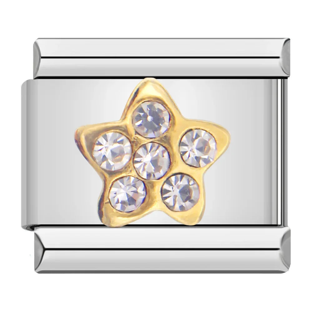 Crown Stones - Guld Silver