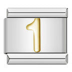 Number - Guld på Silver