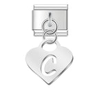 Bokstäver Silver-Hängande