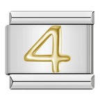 Number - Guld på Silver