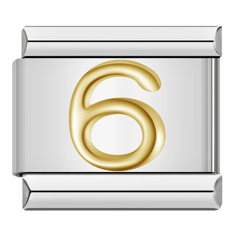 Number - Guld på Silver