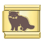 Cat, Dog, Butterfly - Guld