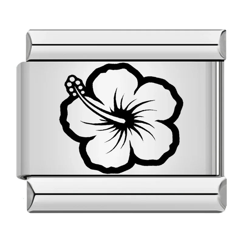 Laser Flower - Silver