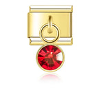 Month Stone Guld - hängande