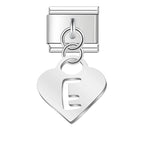 Bokstäver Silver-Hängande