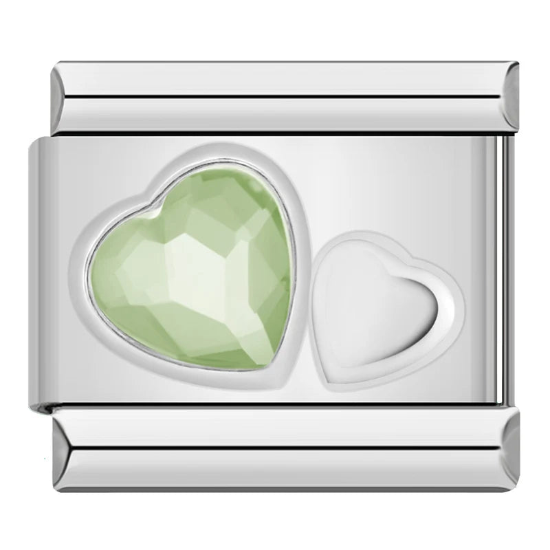 Color Heart - Silver