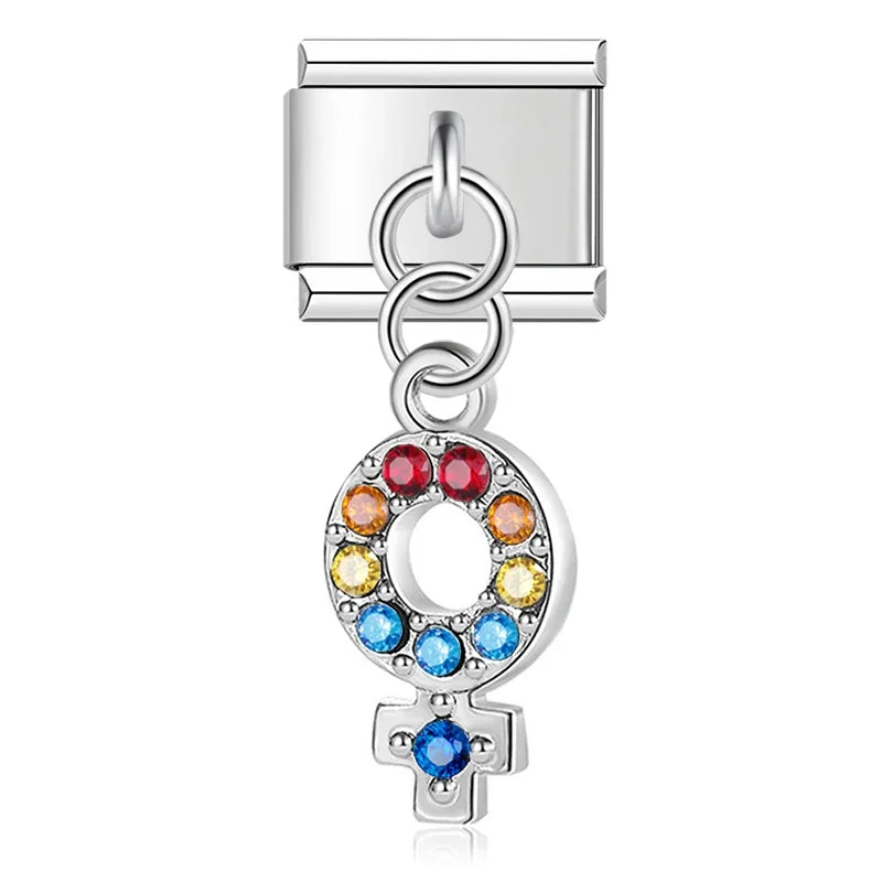 Color Rhinestone - Hängande