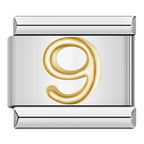 Number - Guld på Silver