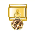 Month Stone Guld - Hängande