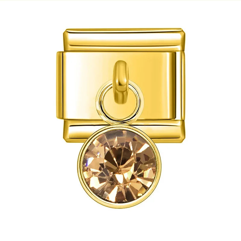 Month Stone Guld - Hängande